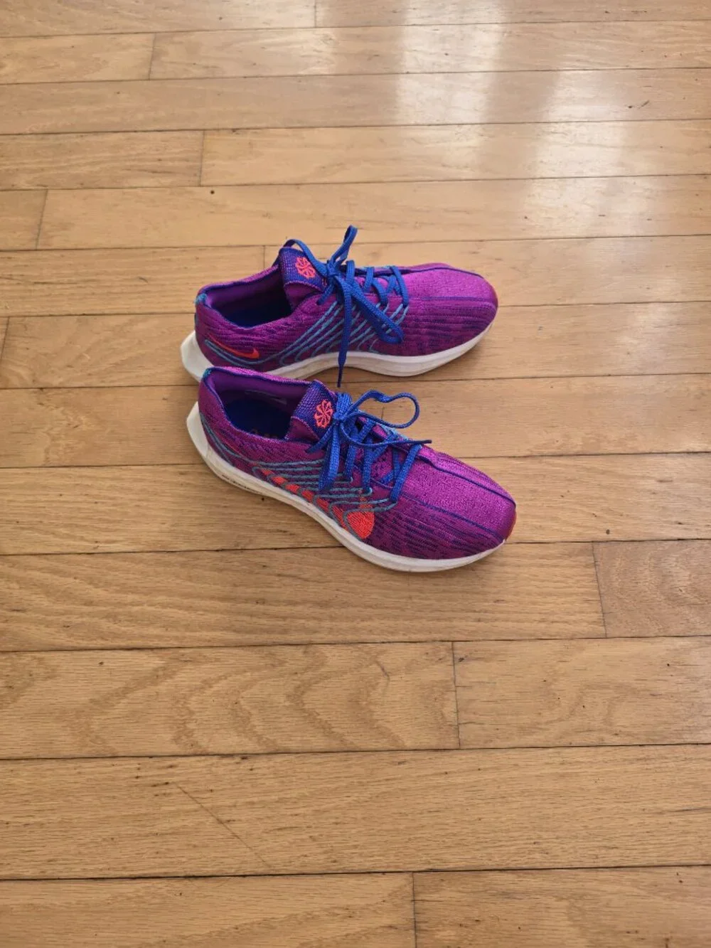 Nike | Pegasus Turbo Next Nature Active Fuchsia Blue Running Sneakers | WMS 8